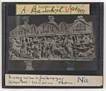 Vorschaubild Endymion-Sarkophag Kapitolmuseum Rom Diasammlung